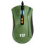 Мышь проводная Razer DeathAdder V2 [RZ01-03210300-R3M1] зеленый [20000 dpi, светодиодный, USB Type-A, кнопки - 7]