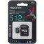 Карта памяти ADATA Premier Pro microSDXC 512 ГБ [AUSDX512GUI3V30SA2-RA1] [Class 10, запись - 80 Мбайт/сек, чтение - 100 Мбайт/сек]