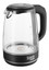 Электрочайник Redmond SkyKettle RK-G200S черный [2 л, 2200 Вт, скрытый нагревательный элемент, фильтр, материал корпуса - термостойкое стекло]