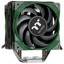 Кулер для процессора Thermaltake TOUGHAIR 510 Racing Green [CL-P075-AL12RG-A] зеленый [вентилятор - 120 x 120 мм, до 2000 об/мин, основание - алюминий/медь, теплотрубки - 4 x 6 мм, 23.6 дБ, 4 pin, 180 Вт]