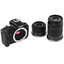 Беззеркальный фотоаппарат Canon EOS R50 Kit 18-45 + 55-210 RF черный [с 2 объективами, кроп, 24.2 Мп, фото: 6000x4000 пикс, до 15 кадр./сек, видео 4K, дисплей поворотный, Bluetooth, GPS, Wi-Fi]