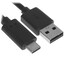 Кабель FinePower USB Type-C - USB Type-A черный 2 м [форма - круглая, оплетка - ПВХ, 2.1 А, 1 шт]