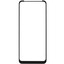 Защитное стекло Aceline для экрана realme 14x/ C55/ C67/ C75/ C75x [2.5D, олеофобное покрытие, цвет рамки - черный, в комплекте: 1 шт]