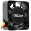 Вентилятор DEXP DX40N  черный [40 x 40 мм, 3 pin, 6000 об/мин - 6000 об/мин, 26 дБ - 26 дБ, в комплекте - 1]