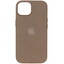 Накладка  Apple FineWoven Case для Apple iPhone 15 коричневый [текстиль]