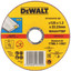 Диск отрезной DeWalt DT42340Z-QZ [1 шт, ⌀ - 125 мм, толщина - 1.2 мм, для материала - нержавеющая сталь, посадочный ⌀ - 22.23 мм]