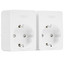 Комплект умных розеток TP-Link Tapo P110 [наружная, 3.68 кВт, 16 А, 100 - 240 В, Wi-Fi, TP-Link Tapo, мониторинг энергопотребления, белый]