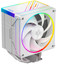 Кулер для процессора ID-COOLING FROZN A610 ARGB WHITE  белый [вентилятор - 120 x 120 мм, до 2000 об/мин, основание - медь, теплотрубки - 6 x 6 мм, 29.9 дБ, 4 pin, 250 Вт, подсветка - ARGB]