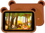 8" Планшет KENSHI Kids H20 LTE 64 ГБ коричневый [1280x800, IPS, 4x2 ГГц, 3 ГБ, 4000 мА*ч, Android 13.x]