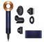 Фен Dyson Supersonic HD07 синий/золотистый [компактный, 1600 Вт, подача холодного воздуха, генератор ионов, шнур - 2.6 м]