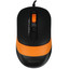 Мышь проводная A4Tech Fstyler FM10  черный [1600 dpi, светодиодный, USB Type-A, кнопки - 4]