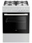 Комбинированная плита Beko FFSS62010GW белый [конфорок газовых - 4 шт, духовка - 71 л, покрытие - эмалированная сталь, электроподжиг]
