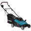 Газонокосилка аккумуляторная Makita DLM382CM2 LXT 18V [4 А*ч, 2хАКБ, с ЗУ, 3700 об/мин, 40 л, 91 дБ, от 25 мм до 75 мм, ширина - 380 мм]