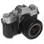 Беззеркальный фотоаппарат Fujifilm X-T30 II Kit 15-45mm серебристый [с объективом, кроп, 26.1 Мп, фото: 6240x4160 пикс, до 30 кадр./сек, видео 4K, дисплей наклонный, Bluetooth, Wi-Fi]