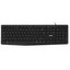 Клавиатура  проводная Acer OKW121 цвет черный [мембранная, клавиш - 104, USB Type-A]