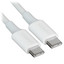 Кабель Ugreen USB Type-C - USB Type-C белый [USB 2.0, форма - круглая, оплетка - TPE, 5 А, 100 Вт, 1 шт]