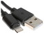 Кабель FinePower Lightning 8-pin - USB Type-A черный 1 м [форма - круглая, оплетка - ПВХ, 2.1 А, 10.5 Вт, 1 шт]