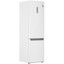 Холодильник с морозильником   LG GA-B509DQXL белый [365 л, внешнее покрытие-металл, размораживание - No Frost, дисплей, 59.5 см х 203 см х 68.2 см]