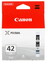 Картридж Canon CLI-42GY серый [принтер, оригинальный, 492 страниц, 1 шт]