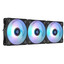 Комплект вентиляторов Arctic Cooling P12 PWM PST A-RGB 0dB 3 PCS Value Pack [ACFAN00232A] черный [120 x 120 мм, 4 pin Male / 4 pin Female, 200 об/мин - 2000 об/мин,  - 22.5 дБ, в комплекте - 3]