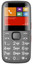 Сотовый телефон FinePower SR235 серый [связь 2G, 2 SIM, экран 2.31", IPS, 320x240, камера 0.3 Мп, Bluetooth, 1700 мА*ч, фонарик, ЗУ, с док-станцией]