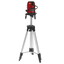 Лазерный нивелир DEKO LL57 SET 2 [30 м, резьба - 5/8", точность 1 мм/5 м, лучей - 3, самовыравнивание, точка надир, AA, x3 шт]