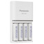 Зарядное устройство Panasonic Eneloop Smart-Quick Charger BQ-CC55 [AA, AAA, Ni-MH, в комплекте - 4 x AA 2000 мА*ч]