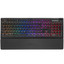 Клавиатура  проводная SteelSeries Apex 3 цвет черный [мембранная, клавиш - 106, USB Type-A]