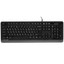 Клавиатура  проводная A4Tech Fstyler FK10 цвет черный [мембранная, клавиш - 104, USB Type-A]