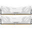 Оперативная память Kingston Fury Renegade White [KF572C38RWK2-32] 32 ГБ [DDR5, 16 ГБx2 шт, 7200 МГц, 38(CL)-44-44]