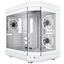 Корпус GameMax HYPE  белый [Mid-Tower, Micro-ATX, Standard-ATX, USB 3.2 Gen 1 Type-A, USB 3.2 Gen 2 Type-C, ARGB вентиляторы, 3 x 120 мм]