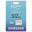 Карта памяти Samsung EVO Plus microSDXC 512 ГБ [MB-MC512KA/APC] [A2, Video Class 30, запись - 130 Мбайт/сек, чтение - 130 Мбайт/сек]