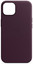 Накладка  Apple Leather Case для Apple iPhone 13 бордовый [микрофибра, натуральная кожа, ПК]