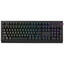 Клавиатура  проводная + беспроводная Razer BlackWidow V3 Pro [механическая, Razer Green, клавиш - 107, Bluetooth, USB Type-A, радиоканал, цвет черный]