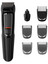 Триммер Philips MG3720 черный [длина стрижки до 9 мм, установок длины - 6, насадок и головок - 7 шт, питание - от аккумулятора]