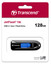 Память USB Flash 128 ГБ Transcend JetFlash 790K [TS128GJF790K] [USB 3.2 Gen 1/USB Type-A, до 100 Мбайт/сек, выдвижной (слайдер), пластик]