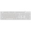 Клавиатура  проводная Acer OKW123 цвет белый [мембранная, клавиш - 104, USB Type-A]