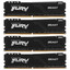 Оперативная память Kingston FURY Beast Black [KF432C16BBK4/128] 128 ГБ [DDR4, 32 ГБx4 шт, 3200 МГц, 16(CL)-20-20]