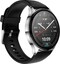 Смарт-часы Amazfit Pop 3R [корпус - серебристый, ремешок - черный, 1.43", AMOLED, 466x466, IP68, Bluetooth, для Android, iOS]