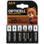 Батарейка Opticell Professional AA (LR6/ER14505/FR6/R6P) [щелочная (LR), 1.5 В, 6 шт]