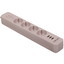 Сетевой фильтр DEXP Intensity 418WU Beige бежевый [розетки - 4, USB - 3 шт, 16 А, 3680 Вт, кабель - 1.8 м]