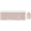 Клавиатура+мышь беспроводная   Logitech Slim Wireless Desktop MK470 розовый [ножничная, клавиш - 102 шт, USB, кнопок мыши - 3 шт, оптическая светодиодная, USB, Fn]