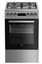 Комбинированная плита Beko FSE52320DXD серый [конфорок газовых - 4 шт, духовка - 60 л, покрытие - эмалированная сталь, электроподжиг, газ-контроль конфорок]