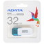 Память USB Flash 32 ГБ ADATA UV240 [AUV240-32G-RWH] [USB 2.0/USB Type-A, монолит с колпачком, пластик]