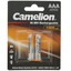 Аккумулятор Camelion BL-2 1000 мА*ч [AAA, Ni-Mh, 1.2 В, циклов перезарядки - 1000, в блистере - 2 шт]