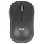 Мышь беспроводная Logitech M186 [910-004131] серый [1000 dpi, светодиодный, USB Type-A, кнопки - 3]