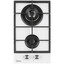 Газовая варочная поверхность Midea MG3260TGW [конфорок - 2 шт, решетки - чугун, панель - закаленное стекло, электроподжиг, газ-контроль, белый]