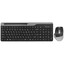 Клавиатура+мышь беспроводная   A4Tech Fstyler FB2535C черный [мембранная, клавиш - 103 шт, USB, кнопок мыши - 6 шт, оптическая светодиодная, USB, Fn]