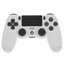 Геймпад беспроводной/проводной Sony PlayStation DualShock 4 (Ver.2) белый [для Android, iOS, PC, PlayStation 3, подключение - USB Type-A, Bluetooth, виброотдача, питание от USB, от аккумулятора]