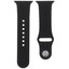 Ремешок Aceline для Apple Watch 38/ 40/ 41mm черный [классический, спортивный, застежка - pin-and-tuck, силикон, 1 шт]